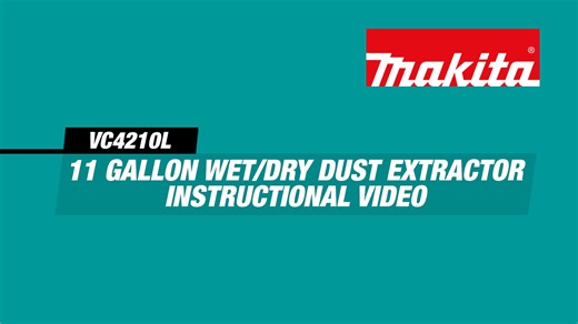 Watch How To Use the Makita 11 Gal Dust Extractor/Vacuum ﹙VC4210L﹚ on Amazon Live