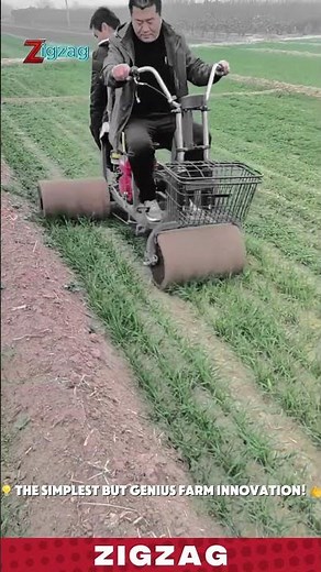 Genius & Efficient Ride-On Field Roller for Soil Compaction for Revolutionizing Farming