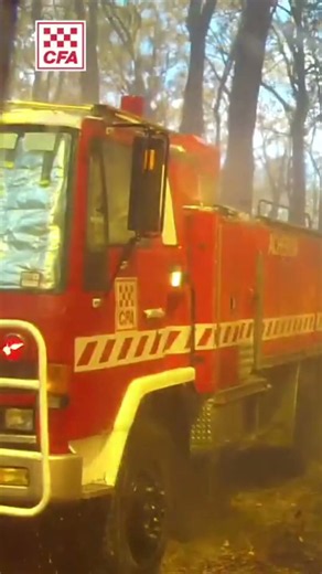 A spotfire merges with the main front to spawn violent convective fire whirls.