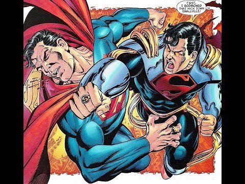 Superboy Prime vs Superman and the Legion of Superheroes
