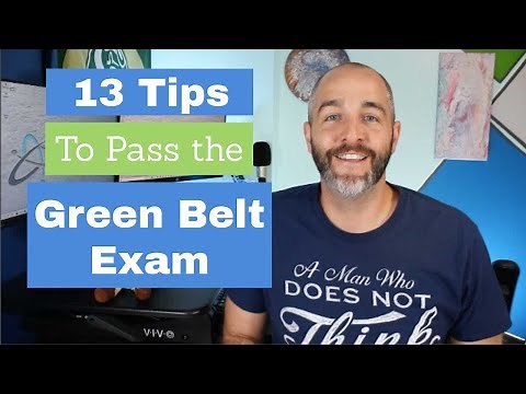 13 Tips to Pass the ASQ Six Sigma Green Belt (CSSGB) Exam