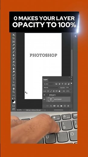 How to Easily Change Opacity of a Layer in Adobe Photoshop 2025