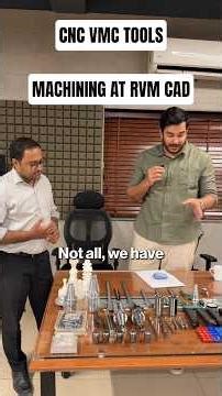 Machining Tools for CNC Turning & VMC Operations | RVM CAD - Faridabad, Pune & Ahmedabad