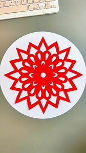 14K views · 45 reactions | You can cut beautiful window paper-cuts by writing two Vs. Try it quickly #paper cutting... | Handmade Craft | Facebook