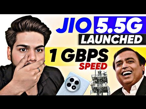Jio 5.5G Network Launched in India with OnePlus 13 Series | Carrier Aggregation | 1Gbps Speed #jio