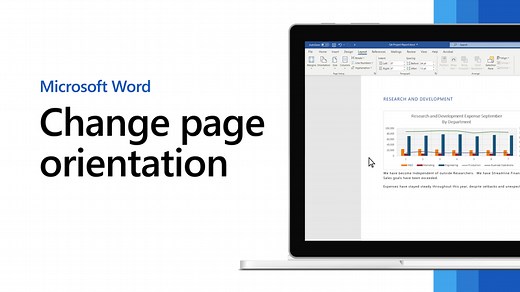 De afdrukstand van een pagina wijzigen in Liggend of Staand
