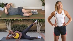U.S. Olympians lead a 30-minute leg, ab and arm workout