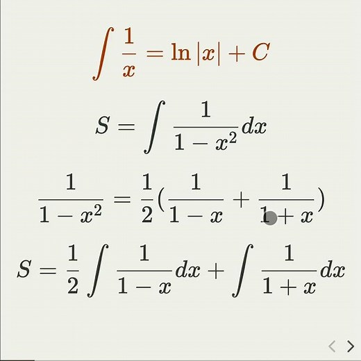 A Common Fraction Integral Formula - Partial Fraction Decomposition
