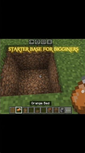 starter base for beginners in Minecraft