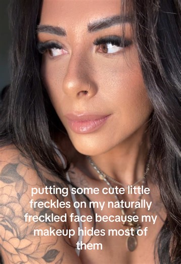 Enhancing Natural Freckles with Makeup Techniques