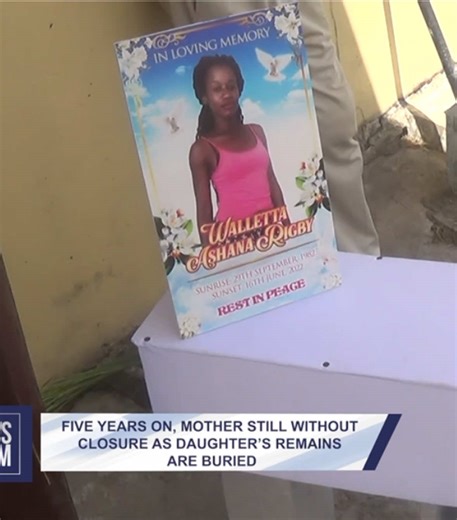Five years after the tragic loss of her daughter, Waveny August is urging the Guyana Police Force to launch a comprehensive investigation into the circumstances surrounding Waletta Rigby’s death. As the remains of the 44-year-old were finally laid to rest on Thursday, August’s call for justice has intensified. Rigby drowned during a trip to Bonfim, Brazil in June 2021. In July 2023, remains were recovered and two years later in January 2025, police confirmed through DNA testing that the remains 
