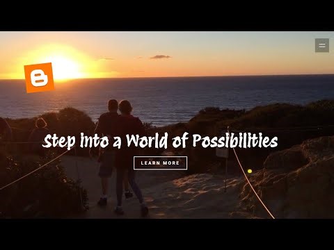 How To Add Custom Header With Video Background To Your Blogger Website