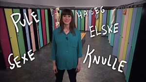 Programleder Line Jansrud i siste episode av Newtons pubertetsserie forklarer "blomsten og bien".