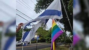 Police investigating after Israeli flag burned outside New Jersey synagogue