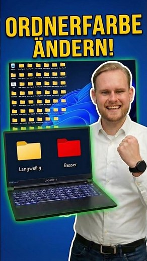 Change folder color in Windows for easier access! 📁🚀