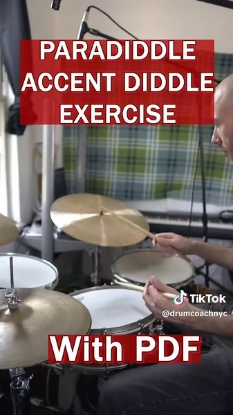 Learn Paradiddle Accent-diddle for Drumming Success