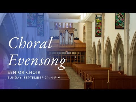 September 21, 2025: Choral Evensong