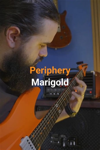 Marigold! 🎸 Mandando aquele riff clássico do @periphery