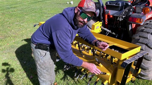 Everything Attachments lawn aerator overview and demonstration