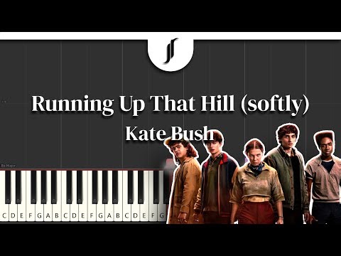 Running Up That Hill (softly) - Kate Bush | Piano Tutorial by ‪@JohnRodDondoyano‬