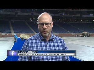 New turf installed at Ford Field