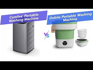 Comfee 0.9 cu.ft vs 15.8L Mini Portable Washer – Compact Washer Showdown 🧺⚖️
