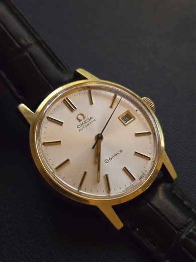 1973 Omega Geneve Gold Filled Automatic with crown...