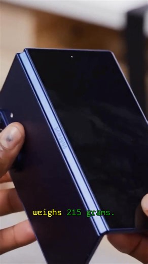 Samsung Galaxy Z Fold7 improves closed and open usability #samsung #foldablephones #mkbhd | MKBHD