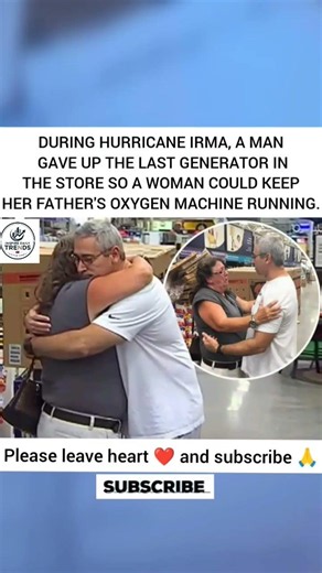 During Hurricane Irma,One Man's Decision Saved a Life❤️#HurricaneIrma #KindnessMatters ❤️#Humanity❤️