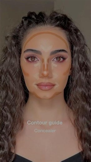Full Face Contouring🔥 #shorts #contouring #makeuphacks #makeuptips #trendingsong