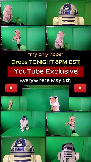 Help Me, Obi-Wan Kenobi…“My Only Hope” | Star Wars Parody Handfellas PREMIERE 8PM EST #puppetparody