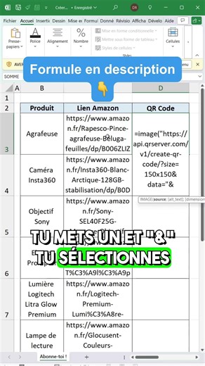 Create QR Codes in Excel super easily | Excel Tip