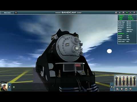 Trainz Review - SP GS-4 #4449 Warbaby Trainz Download Station (Freeware) || TS12