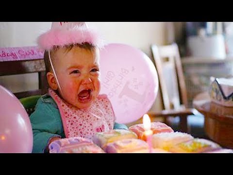 Funny BABIES in BIRTHDAY TROUBLE Compilation