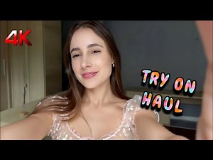 4K Fishnet Outfit Try On Haul Transparent & Sheer Lingerie Try On Haul | Chic Summer Vibes