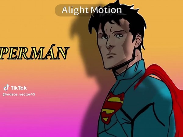 Supermán animation art by @[𝐴𝐵𝑂𝐷7]
