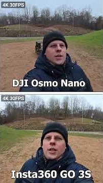 DJI Osmo Nano vs Insta360 GO 3S | Quick Comparison