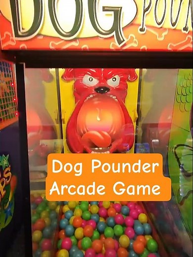 Dog Pounder Game #arcade #chuckecheese