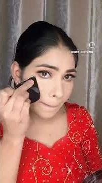 Punjabi bride makeup look#makeup#makeuptutorials #selfmakeup 💄