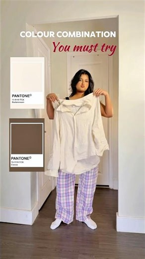 This Beige & Brown Color Combo Makes Any Outfit Look Expensive| #shorts #fashion #outfitideas