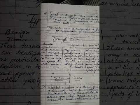 #cancer/ types of cancer and causes of cancer/ developmental stages/ Class 12/ Bsc/ Msc 👍👍