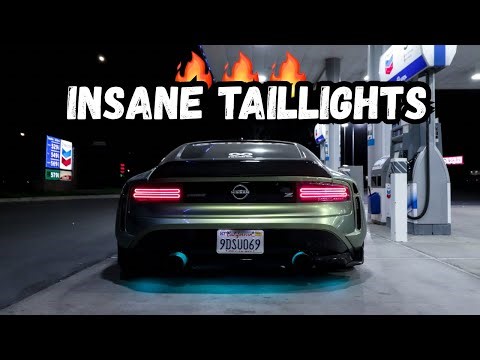 Installing INSANE Nissan Z Taillights! (AlphaRex)