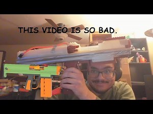 A TRULY crap-tastic video on my HPA Silly Shell blaster project lol #Nerf #3dPrinting