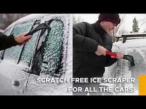 EcoNour Windshield Ice Scraper: The Best 2-Pack Scraper for Your Car!