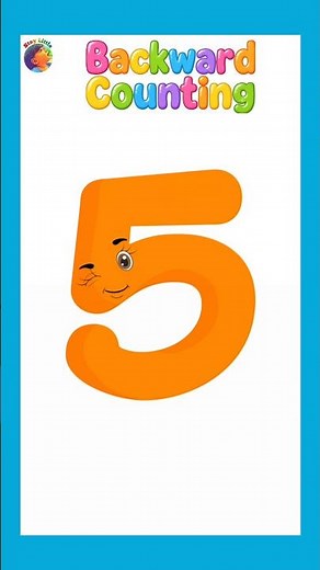 Counting backward from 10 to1 || reverse counting song for kids #kidslearning #counting