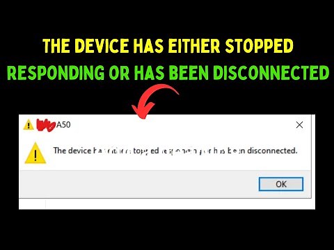 How to Fix "The device has either stopped responding or has been disconnected" Error on Windows 11