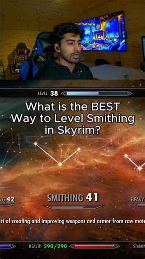 Whats the meta for Smithing in Skyrim? #skyrim #skyrimmods #skyrimspecialedition #fyp #gaming