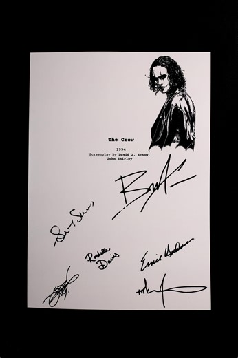 The Crow Script Book – Soft Cover Screenplay – Gothic Dark Fantasy Film Script - Etsy UK