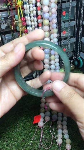 Standard Size Grade A (natural colour) Jade Bangle