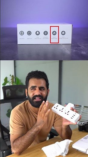 BEME PowerSocket + Power Extension with 3 Sockets and 3 Type C and 1 Type C port